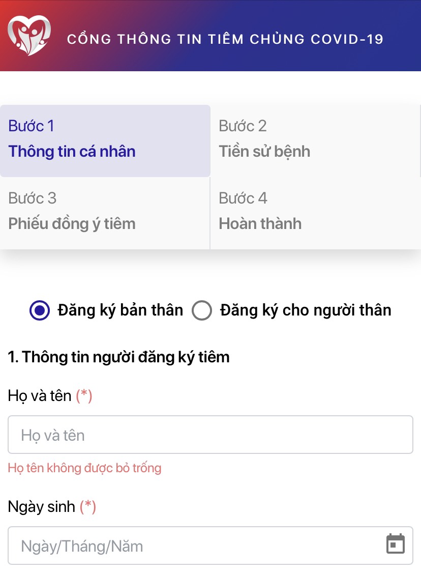 Hướng dẫn người dân, tổ chức đăng ký tiêm vắc xin phòng COVID-19 trực tuyến bằng hai cách qua Cổng thông tin điện tử tại địa chỉ: https://tiemchungcovid19.gov.vn và ứng dụng “Sổ sức khỏe điện tử” cho thiết bị di động.